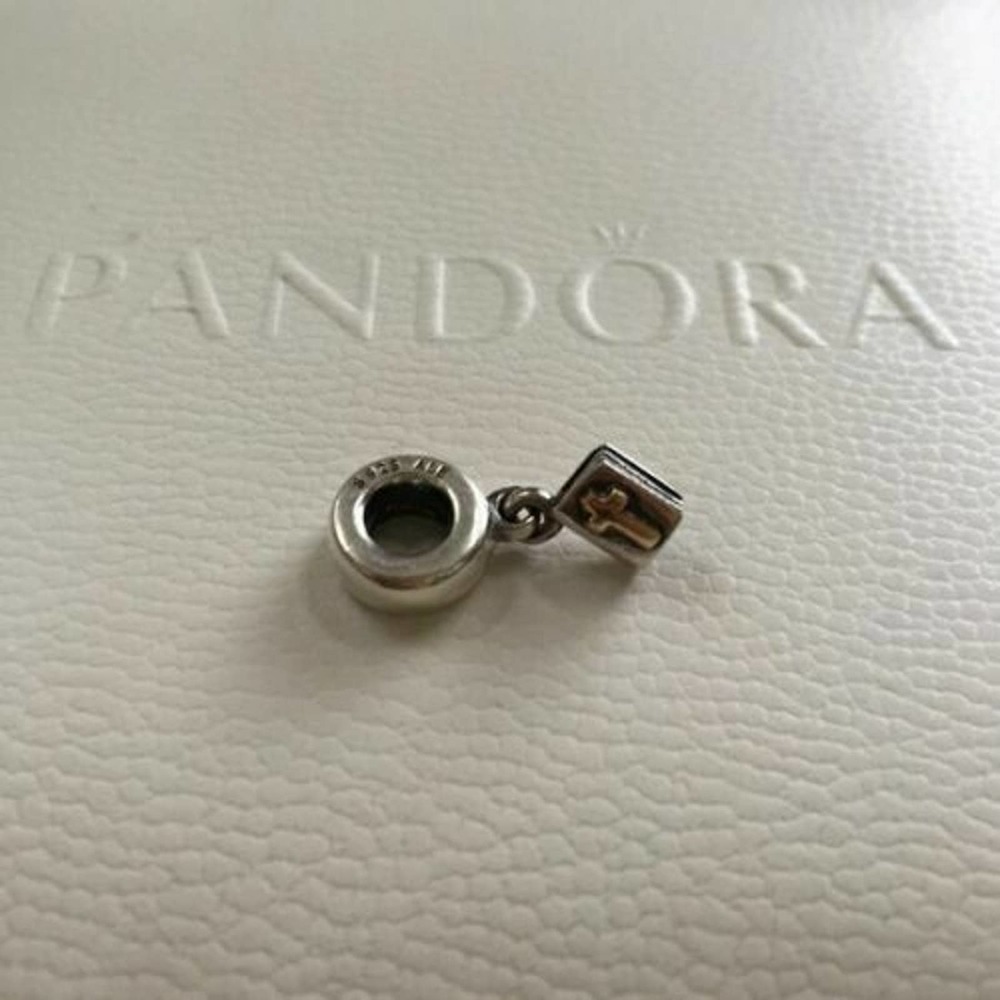 Pandora Holy Bible Cross Charm Bead Authentic